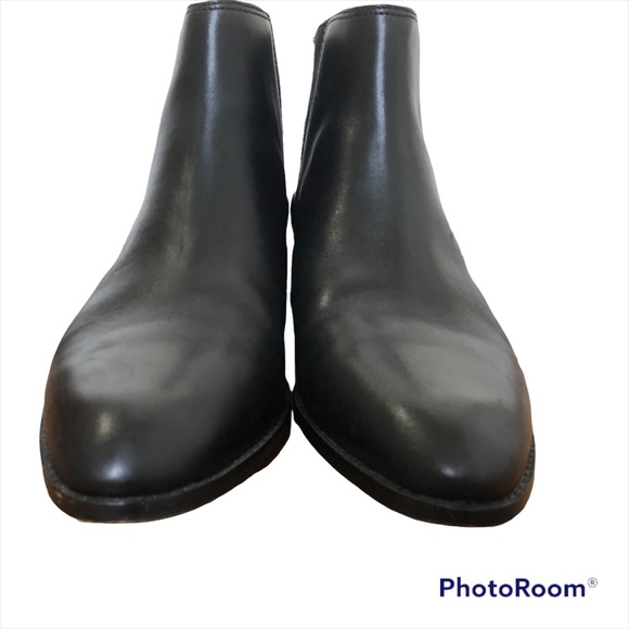Madewell Genuine Leather Chelsea Boots Black - Picture 2 of 10